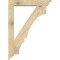 Ekena Millwork Balboa Traditional Rough Sawn Bracket w/ Offset Brace, Douglas Fir, 6"W x 32"D x 44"H BKT0604X32X44BOA01RDF - alternate 2